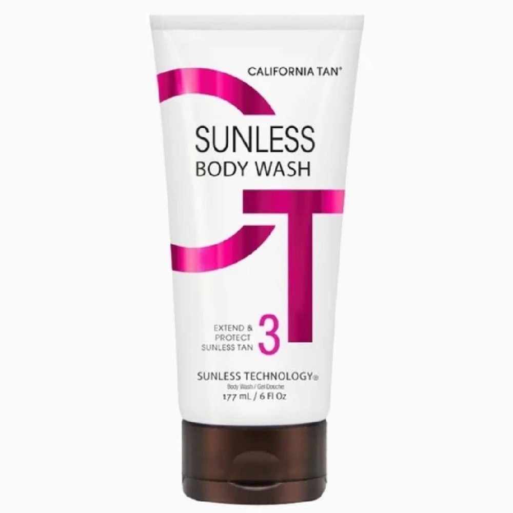 California Tan Sunless Body Wash, 6 Ounces NEW